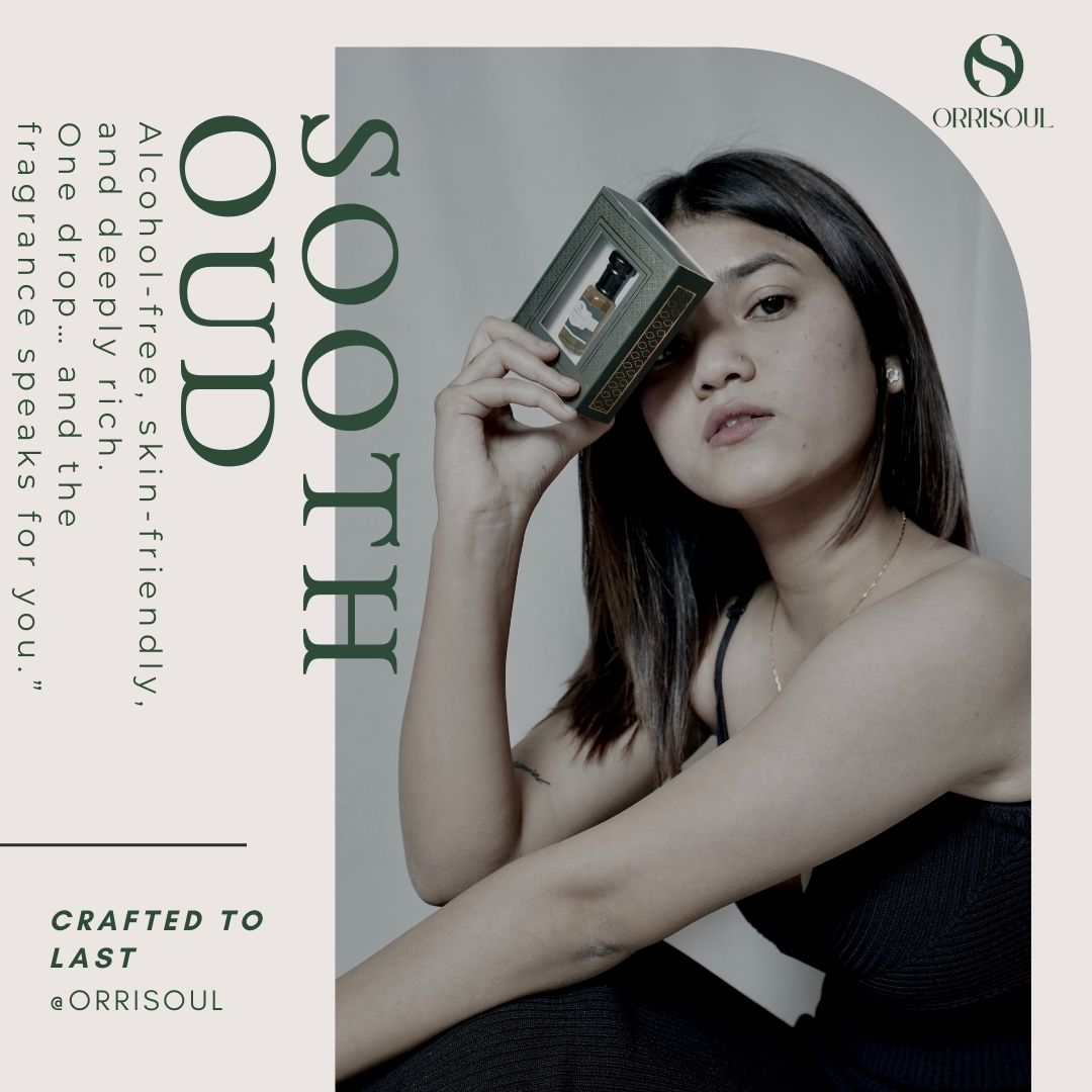 Sooth Oud – Premium Unisex Attar | Oud & Rose Blend | Long-Lasting Perfume Oil (5ml Roll-on)